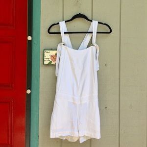 Mikoh white overalls 🌺